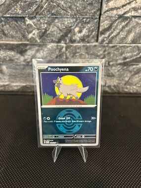 Pokémon Poochyena 128/217 Reverse Holo Rare from Ascended Heroes Set M/NM